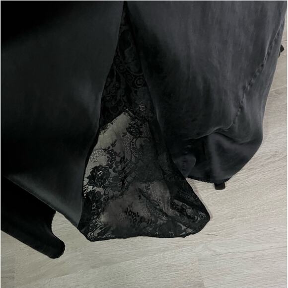 Victoria's Secret Black Maxi Lingerie Slip Dress Size Small - Picture 11 of 12